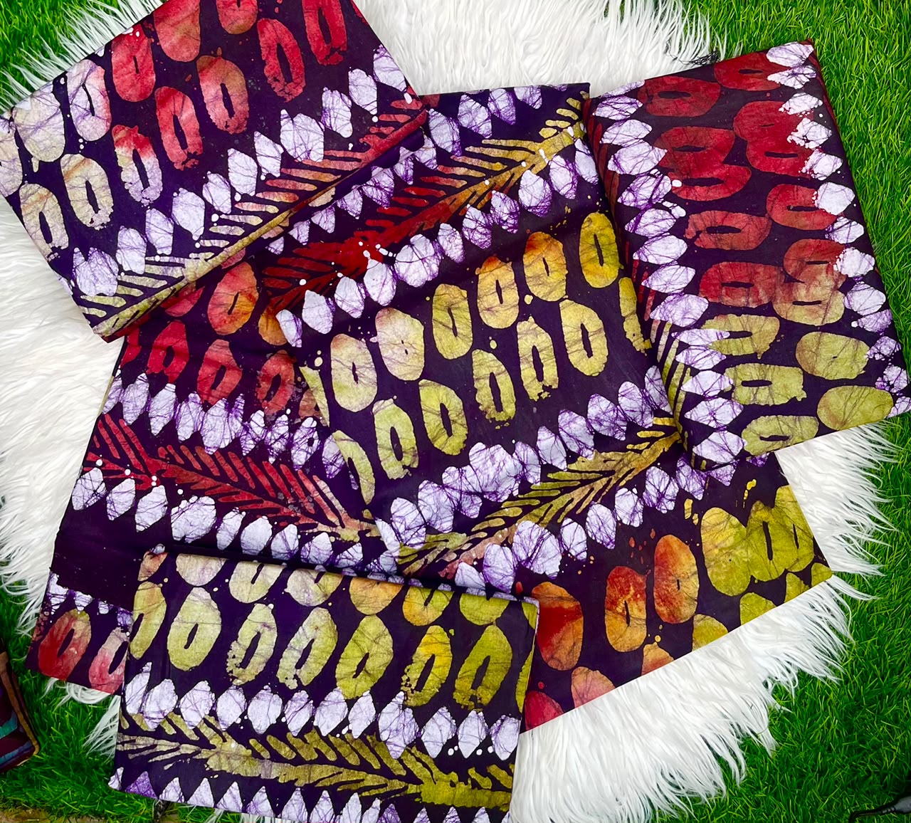 Luxury Adire brocade