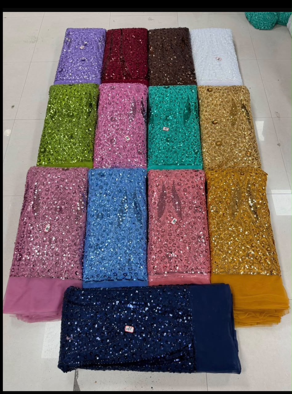 Beaded lace
