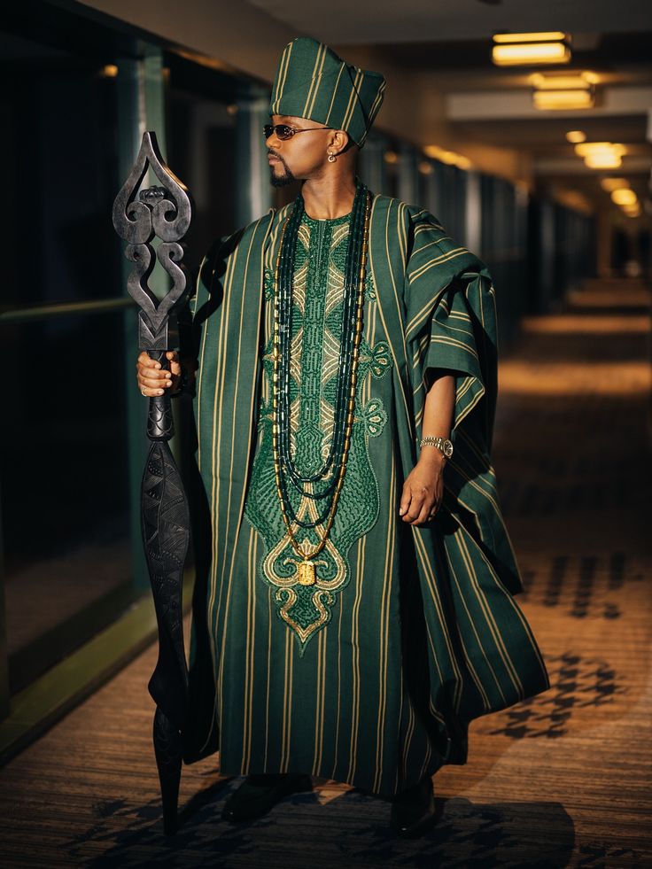 Aso Oke Agbadan and Monogram Design
